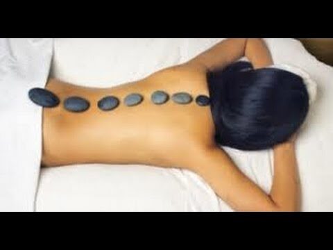 Masaje con piedras calientes: relajación total