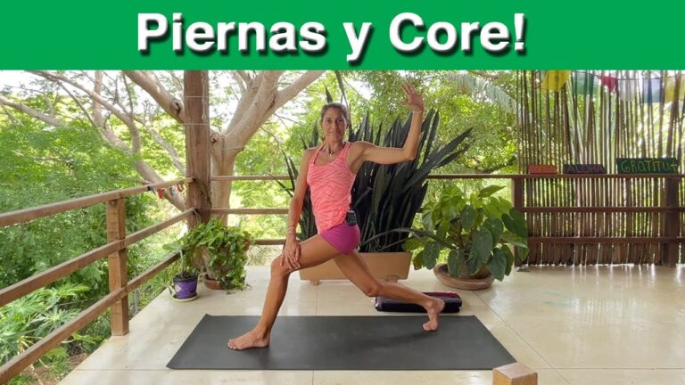 Activación de los músculos centrales mediante yoga