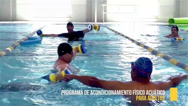 Beneficios de los ejercicios cardiovasculares en el agua