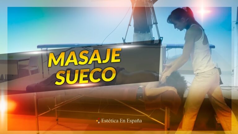 Masaje Sueco: La Clave para Aliviar el Estrés