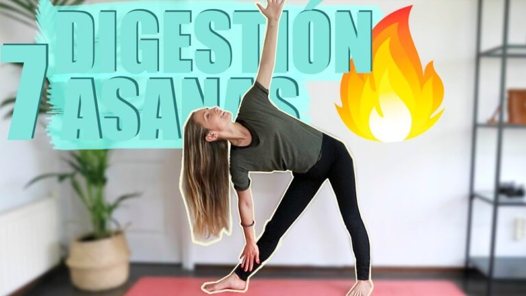 10 posturas para mejorar la digestión