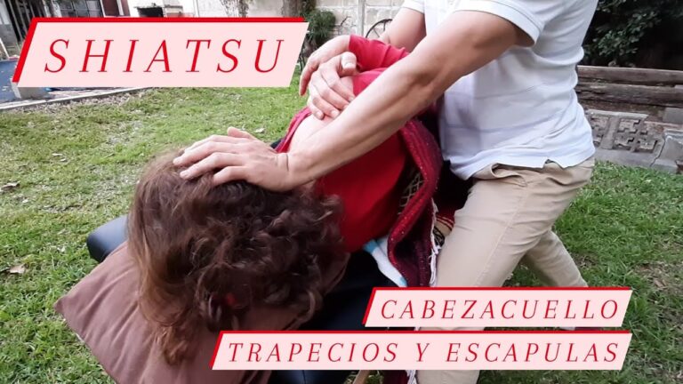 Beneficios del masaje shiatsu en la cabeza