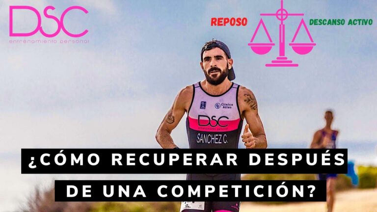 Recuperación activa: clave para atletas en su rendimiento