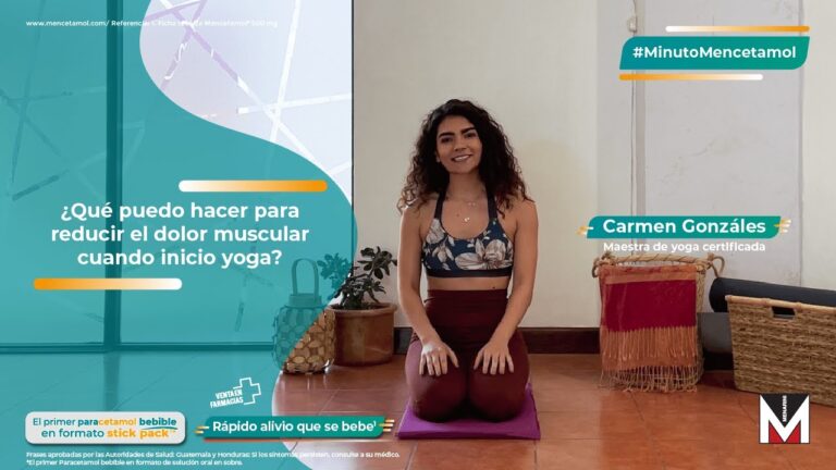 Los beneficios del yoga para aliviar dolores musculares