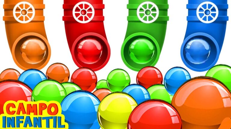 Divertidas piscinas de colores para niños: La mejor diversión acuática